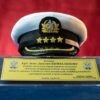 Gratulacje awansu - czapka Marynarki Wojennej plexi