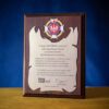 Z okazji 100-lecia OSP – metalizowany dyplom