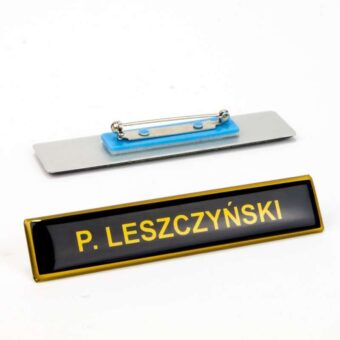 Identyfikator imienny PSP na agrafkę