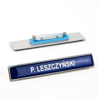 Identyfikator imienny Policji na agrafkę