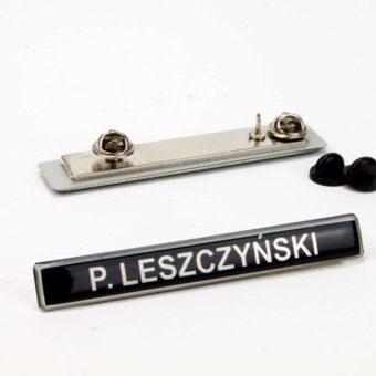 Identyfikator imienny Służby Celnej na pinsy