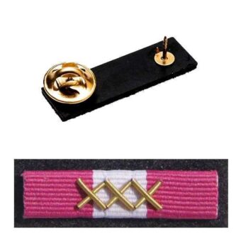 Baretka - Złoty Medal za Długoletnią Służbę