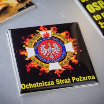 Insta magnesy 3D na lodówkę - Ochotnicza Straż Pożarna