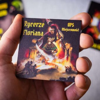 Insta magnesy na lodówkę - Rycerze Floriana OSP