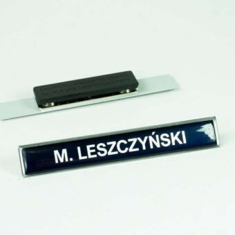 Identyfikator imienny Służby Ochrony Państwa na magnes