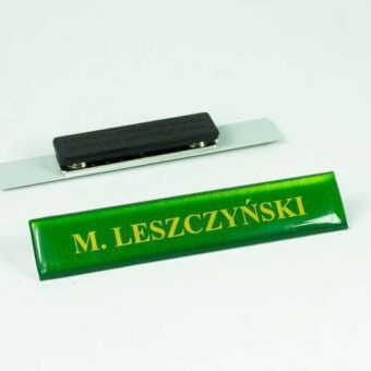 Identyfikator imienny Straży Granicznej na magnes