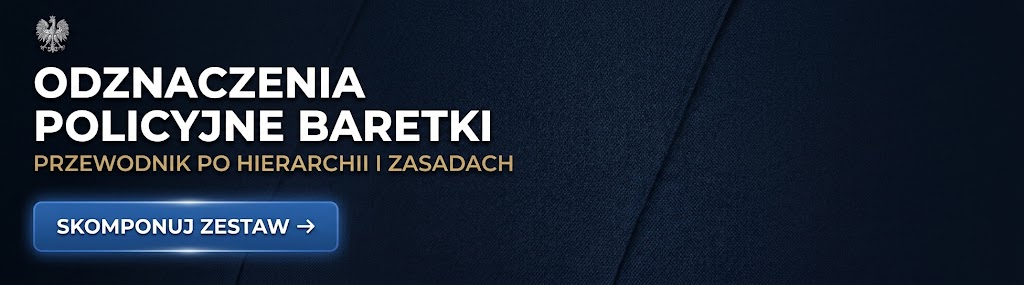 Odznaczenia policyjne i baretki